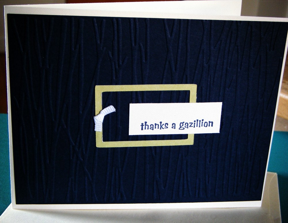 Mike, a thank you card