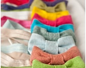 Petite 3 felt bow party pack for dress up and photo props, babies, infants, and birthday parties