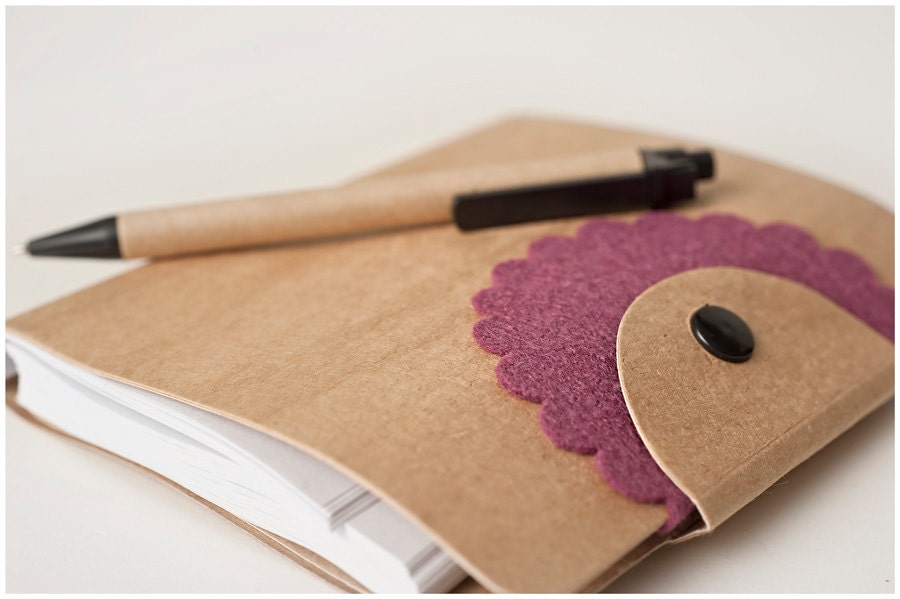 Brand New Ruby Doodles notebook for journal writing or day dreaming