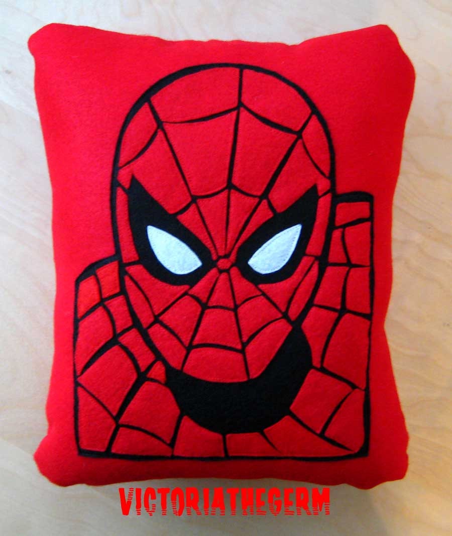 Spider-Man Felt Pillow