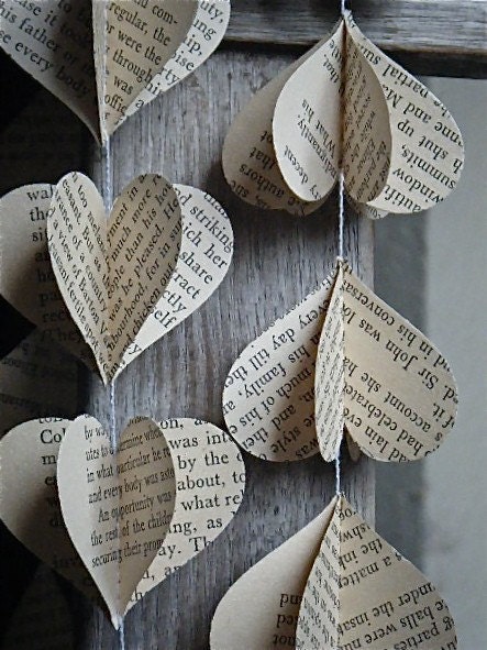 Vintage  Jane Austen Pride and Prejudice or Sense and Sensibility 3D Paper Mobile