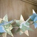 Vintage Atlas 3D Paper Mobile Star Strings