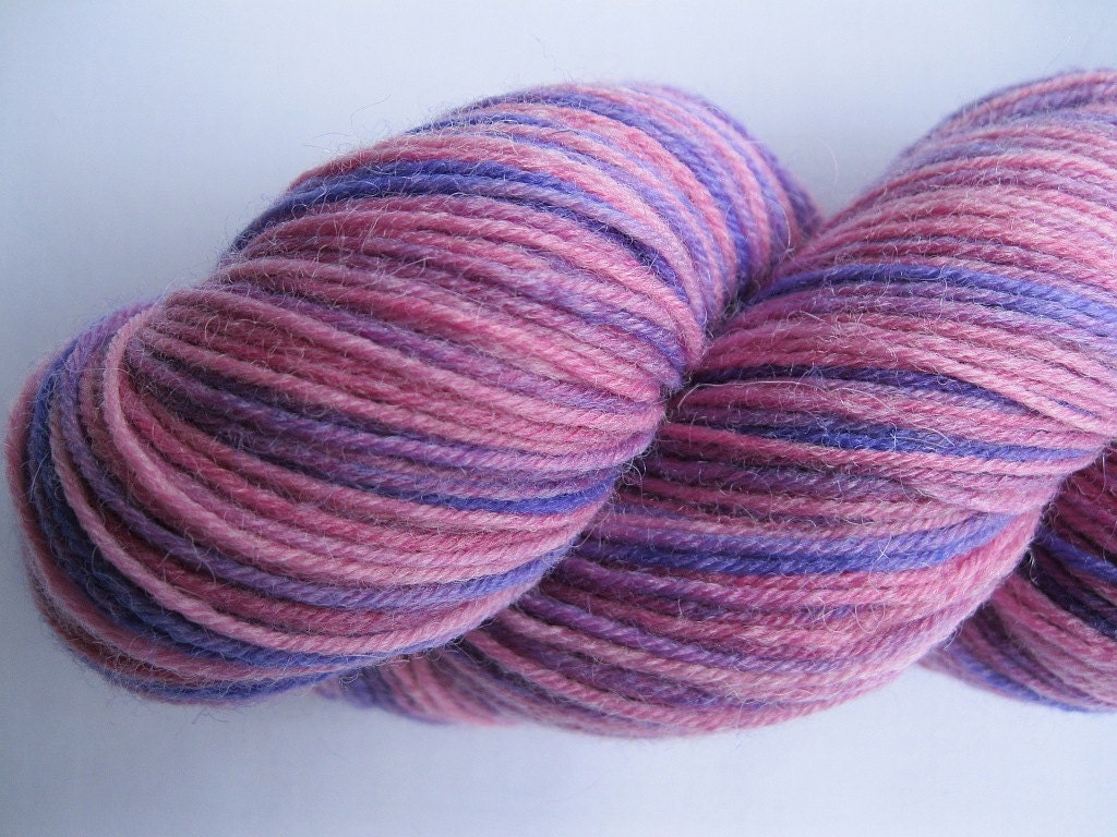 Grape Jam - Hand Dyed Sock Yarn - 100g