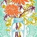 Mason Jar Flowers - Letterpress Print