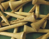 It's Tee Time - Custom Laser Engraved Golf Tees - Set of 100