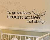 Wall Decals Nursery Vinyl Lettering Hunting Deer 001-40"