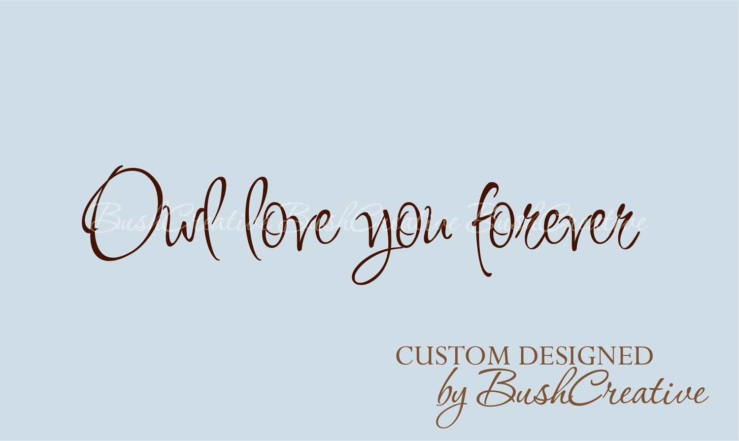 Wall Decals Nursery Owl Love You Forever Baby Humor 020-22