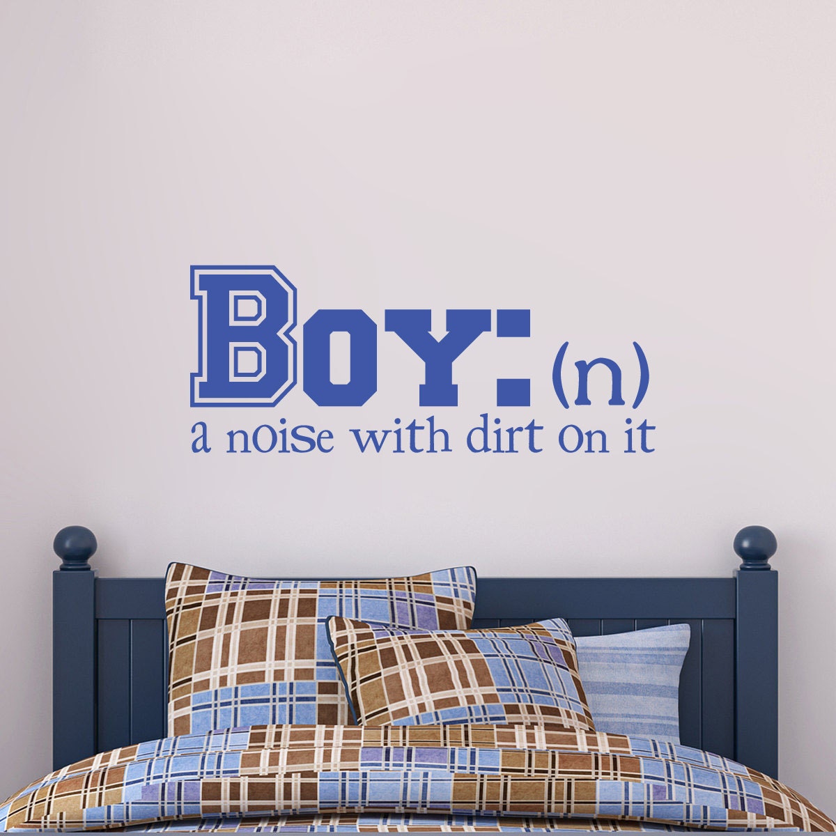 Little Boy Wall Decal Noise Definition