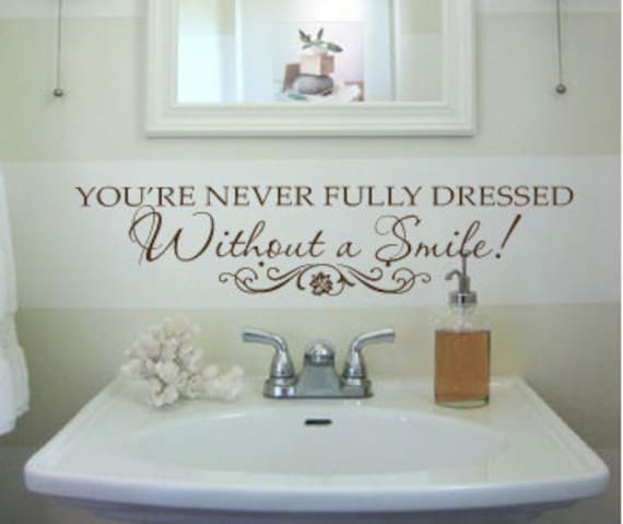 Wall Decals Without a Smile Inspirational Annie Small 011-30