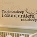 Wall Decals Nursery Vinyl Lettering Hunting Deer 001-40"