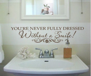 Wall Decals Without a Smile Inspirational Annie Small 011-30