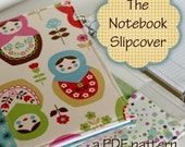 Notebook Binder Cover Sewing Pattern a PDF Pattern, Cover Any Size Notebook or Binder with Fabric to Create a Unique and Handmade piece