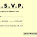 Record with Sleeve - Wedding invitation