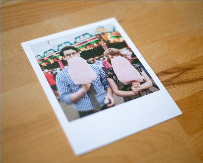 Wedding Save the Date Set - Polaroid Save the Date