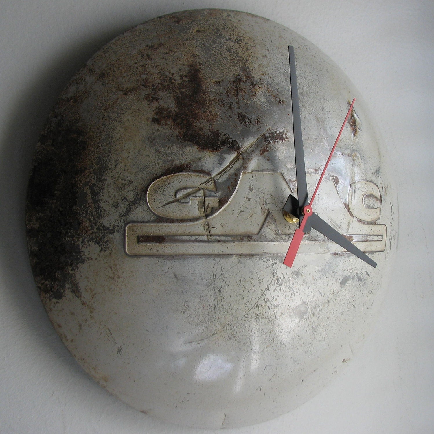 1953 GMC 3/4 Ton Truck Hubcap Clock