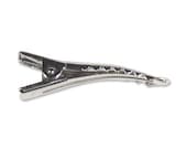 100 Single Alligator Hair Clips with Teeth 1 3/8 inch 35mm