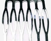 12 Metal Hair Combs, Premium - 35mm (1 3/8 inch)