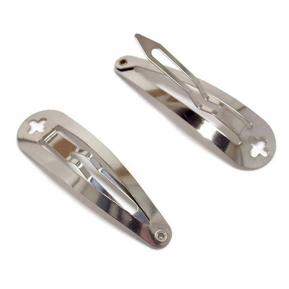 100 Cross Hole Snap Clips 2 inch 50mm