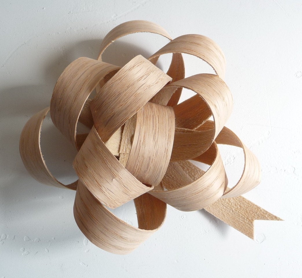 red oak veneer bow