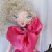 FAIRY FASHIONISTAS soft sculpture fashion fairy doll, ooak, Made in America