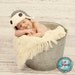 READY TO SHIP - Newborn aviator hat - you choose the color, newborn to toddler sizes available
