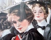 The Graduate Vintage Poster Ladies Home Journal June 1913 Magazine Cover Poster Print