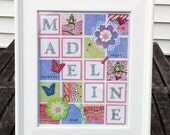 Baby Girl Daydream Custom-Designed (What's in a Frame) Nursery Decor