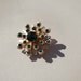 Coro Green Gold Brooch vintage sunburst brooch