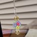 On Sale Peace Love Happiness Hoop Dangle Earrings