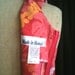 Vintage Hawaiian Shift Dress - Pink Orange and White Floral A-line size small