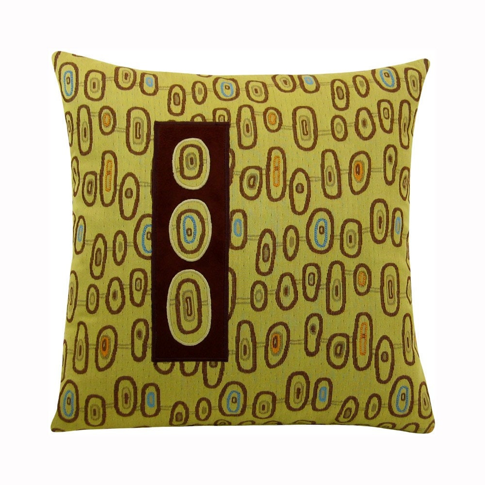 Third Eye Modern Decorative Pillow 17 x 17 inches