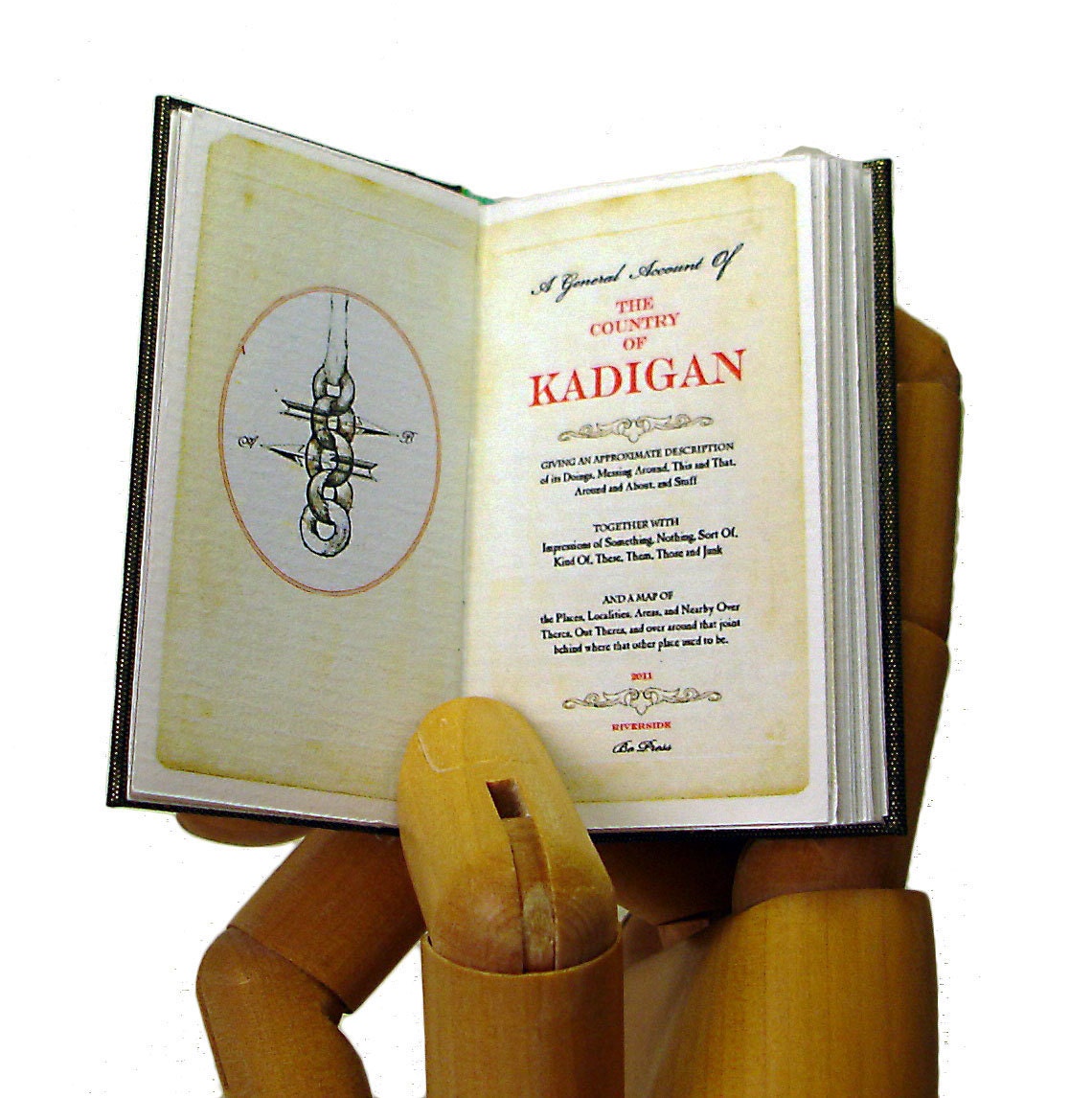 Miniature Book - The Country of Kadigan - Bo Press