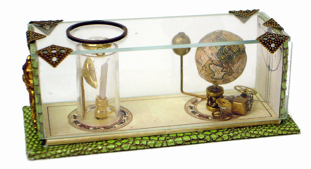 Miniature Tellurion Earth and Moon Model