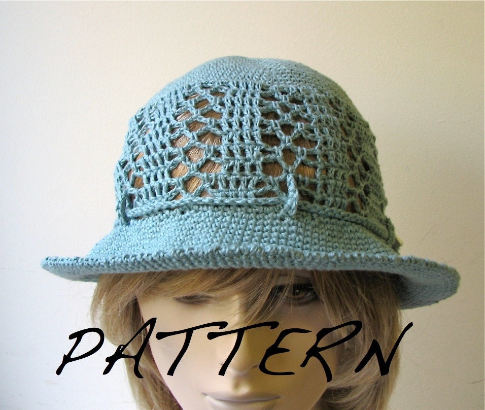 Crochet Sun Hat - Easy-To-Crochet Pattern in PDF