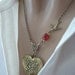 Heart LOCKET, Locket Necklace, Flower Locket, Antique Locket, Bird, Anniversay Gift, Marriage, Weddings