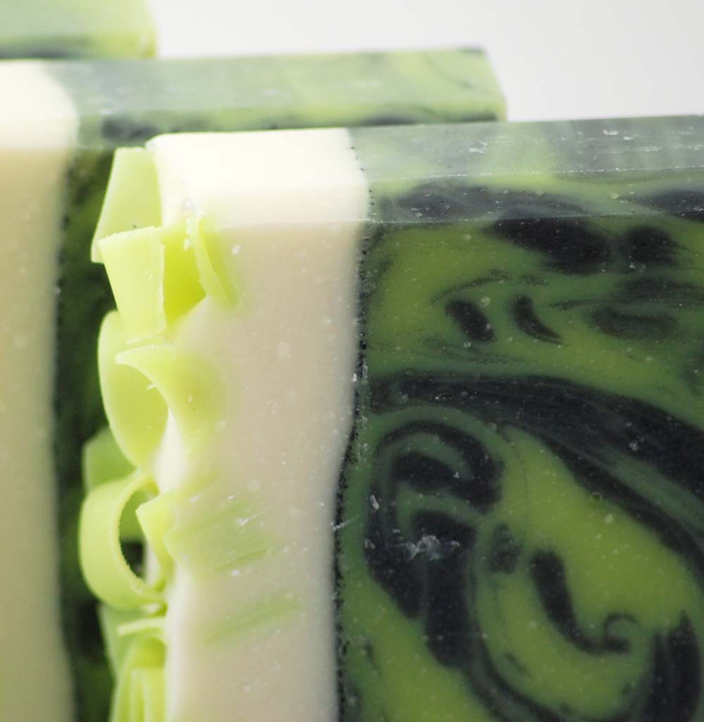 Coconut Lime Soap Handmade Cold Process, Vegan Friendly