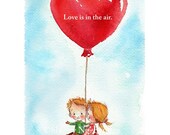Love is in the air : Limited Edition Print