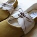 Organic Vegan Handmade Shoes- Mustard Oxford