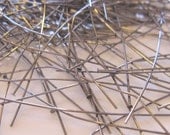 Gunmetal Headpin 2 inch 24 gauge - quantity 50 - (ST349)