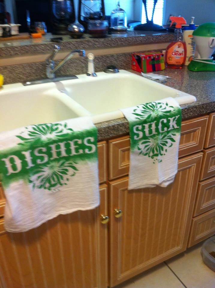 Domestic animal tea towels
