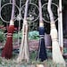 Wedding Besom or Handfasting Broom In Your choice of Black, Rust or Mix