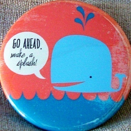 Whale Pocket Mirror