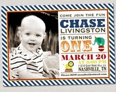 Circus Birthday Invitation