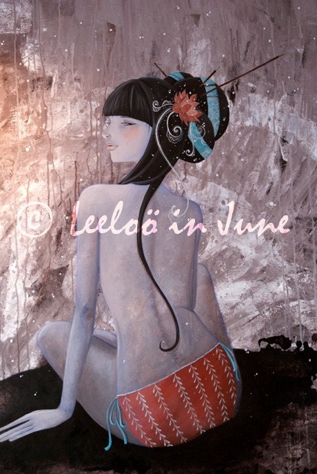 Will you dare ... to kiss me... - A3 limited edition print