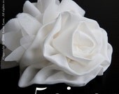 Aliana Series I - Ivory Bloom Hair Clip and Brooch