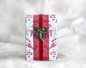 Wedding Love Book, Bride Keepsake, Grooms Gift, Romantic Poetry, Engagement, Valentine Poems, Angel Brooch, Cherub, Cupid