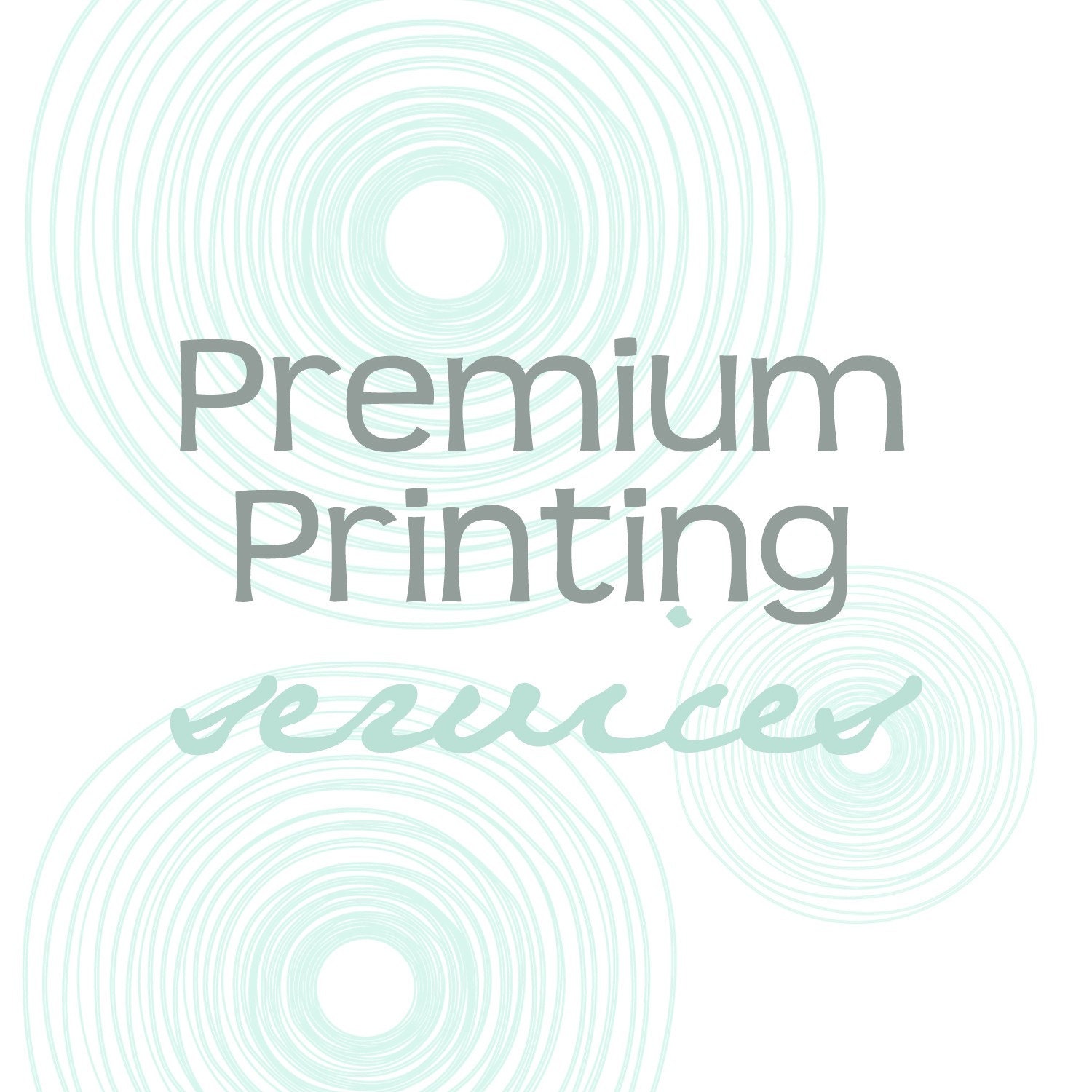Premium Printing Services - 4x5.5 Flat Cards Il_570xn