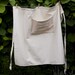 hemp half apron