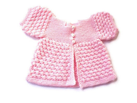 Baby Sweater Baby Pink  Newborn