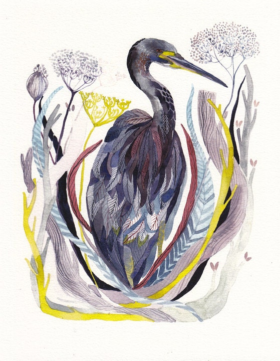 Heron - Large Archival Print